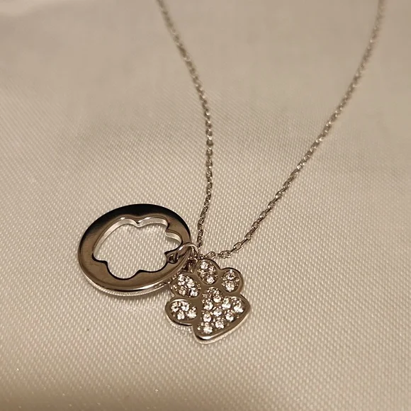 Touchstone Crystal by Swarovski  Paws Off Necklace - Picture 2 of 3